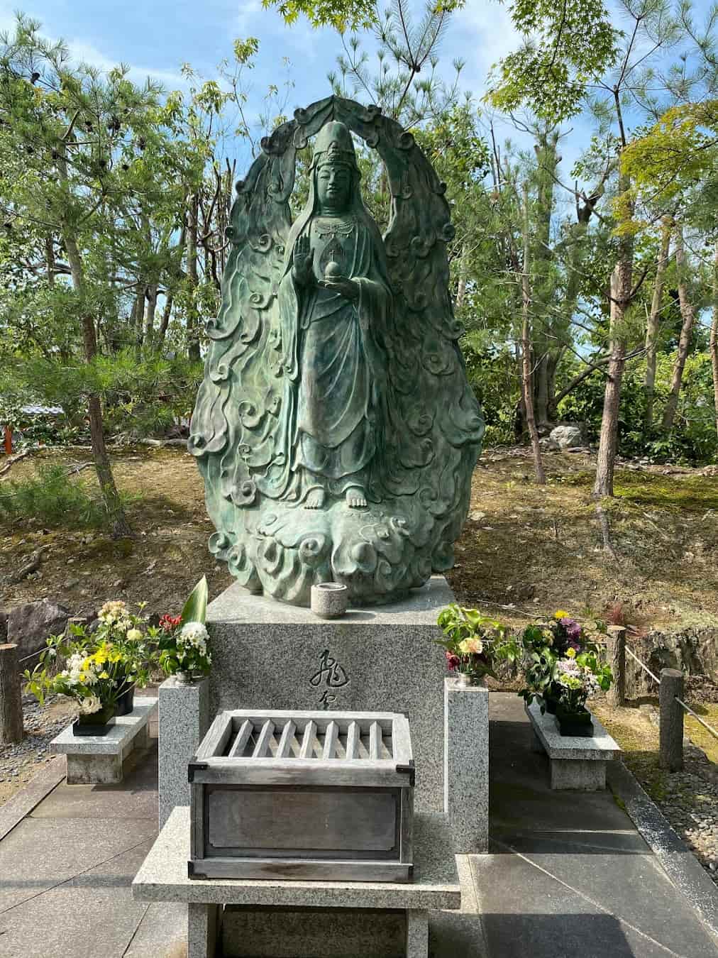 Arashiyama Bamboo Grove Statue, Japan Arashiyama Bamboo Grove Statue, Japan