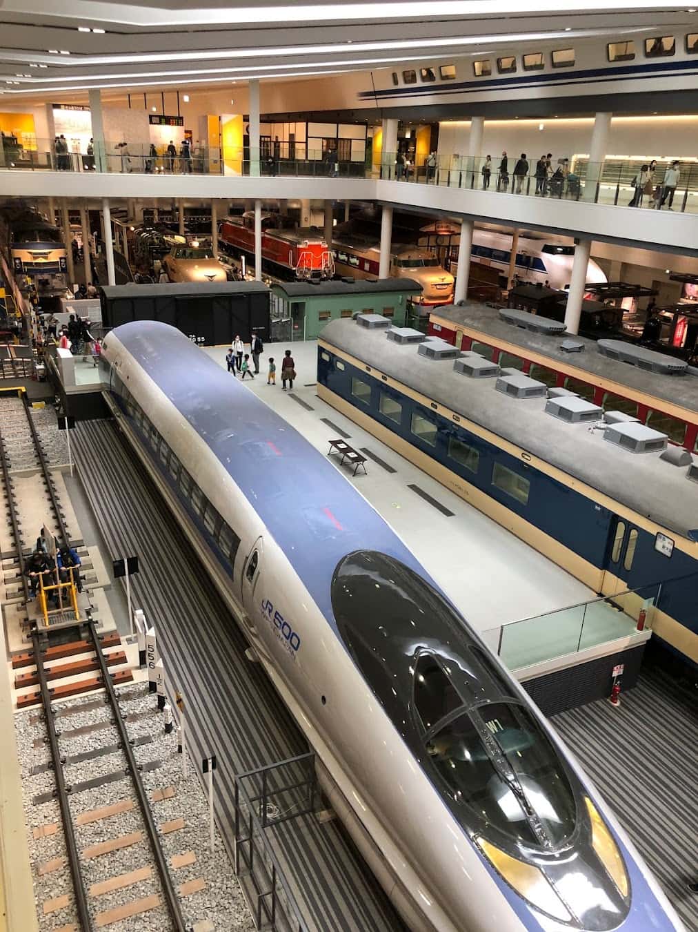 Kyoto Railway Museum Modern Train, Japan Kyoto Railway Museum Modern Train, Japan