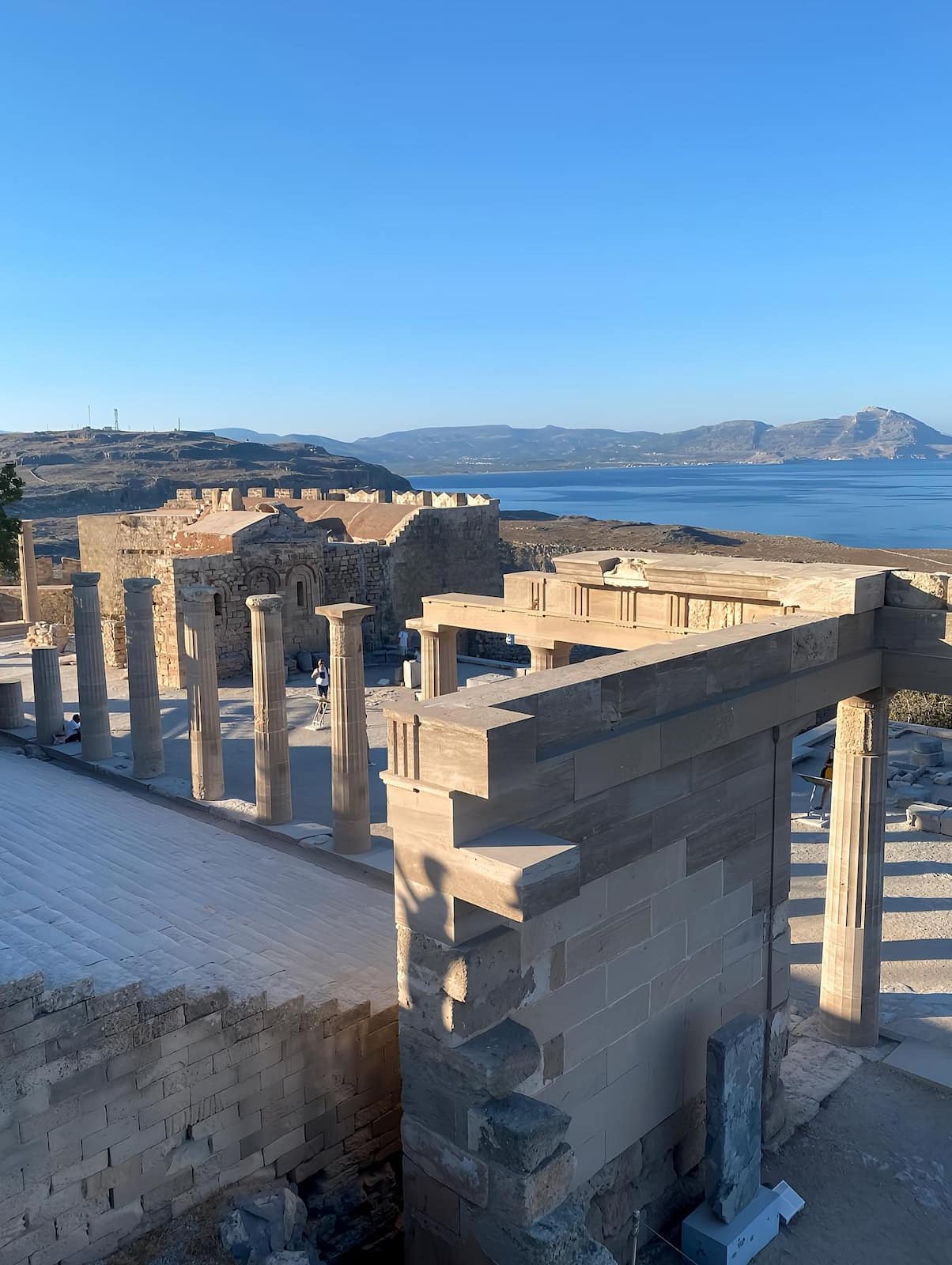 Acropolis of Lindos, Rhodes Acropolis of Lindos, Rhodes