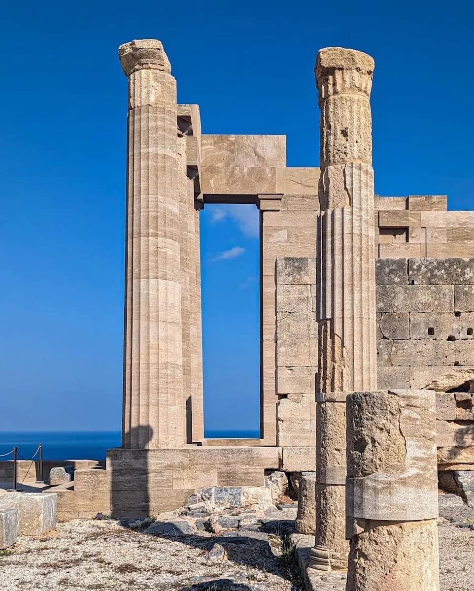 Acropolis of Lindos, Rhodes Acropolis of Lindos, Rhodes