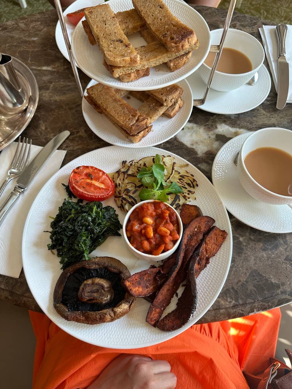 Betty's Tea Rooms Breakfast, England Betty's Tea Rooms Breakfast, England
