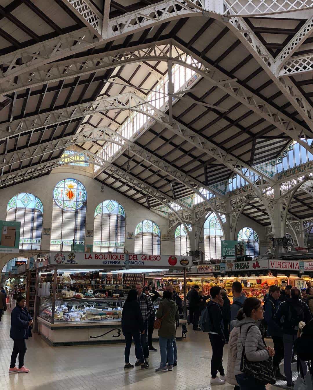 Central Market of Valencia Inside, Spain Central Market of Valencia Inside, Spain