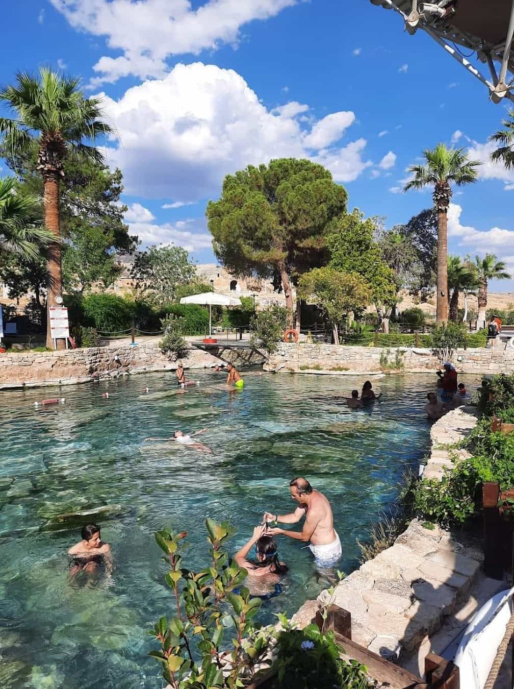 Cleopatra's Pool, Turkey Cleopatra's Pool, Turkey