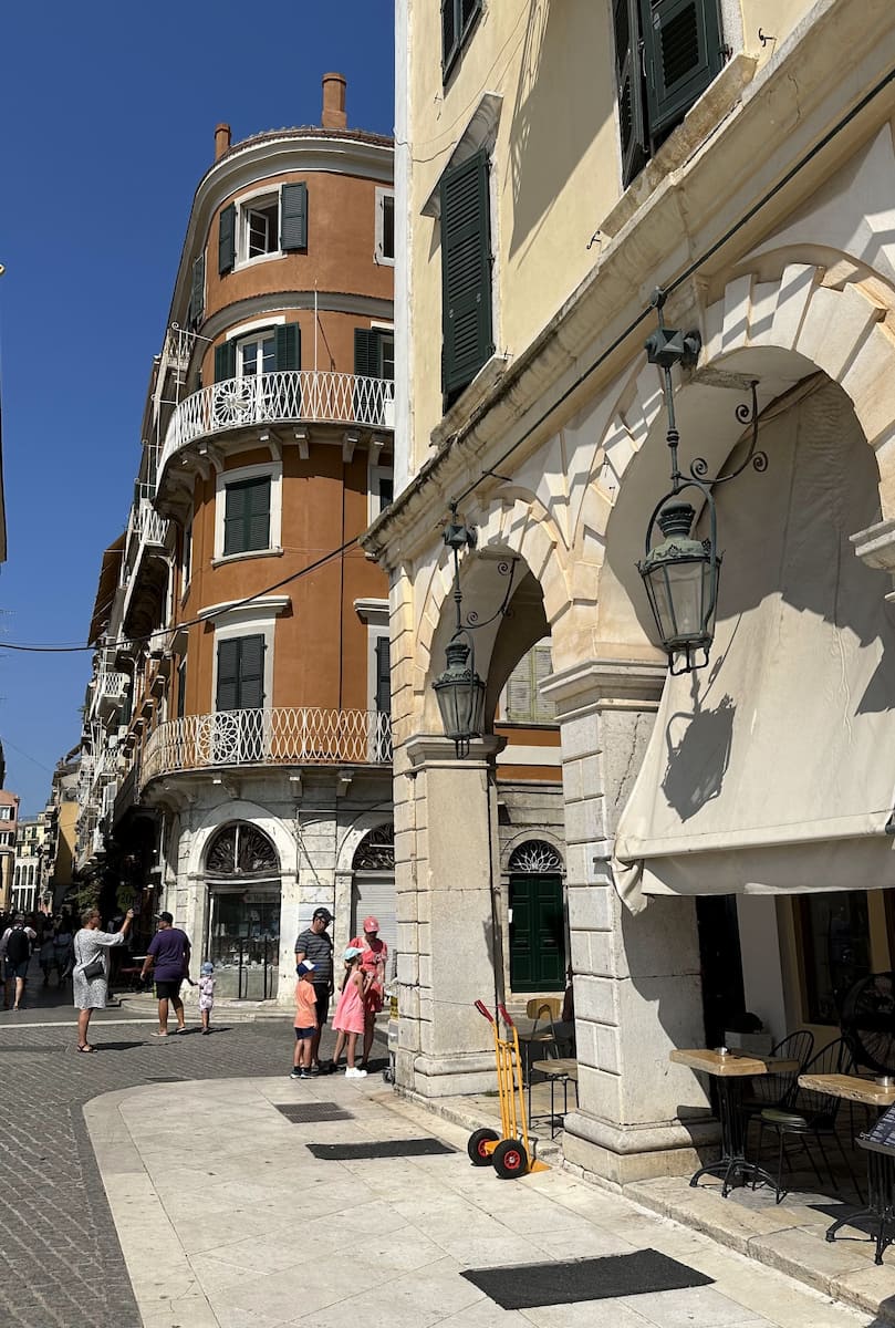 Corfu's Old Town Corfu's Old Town