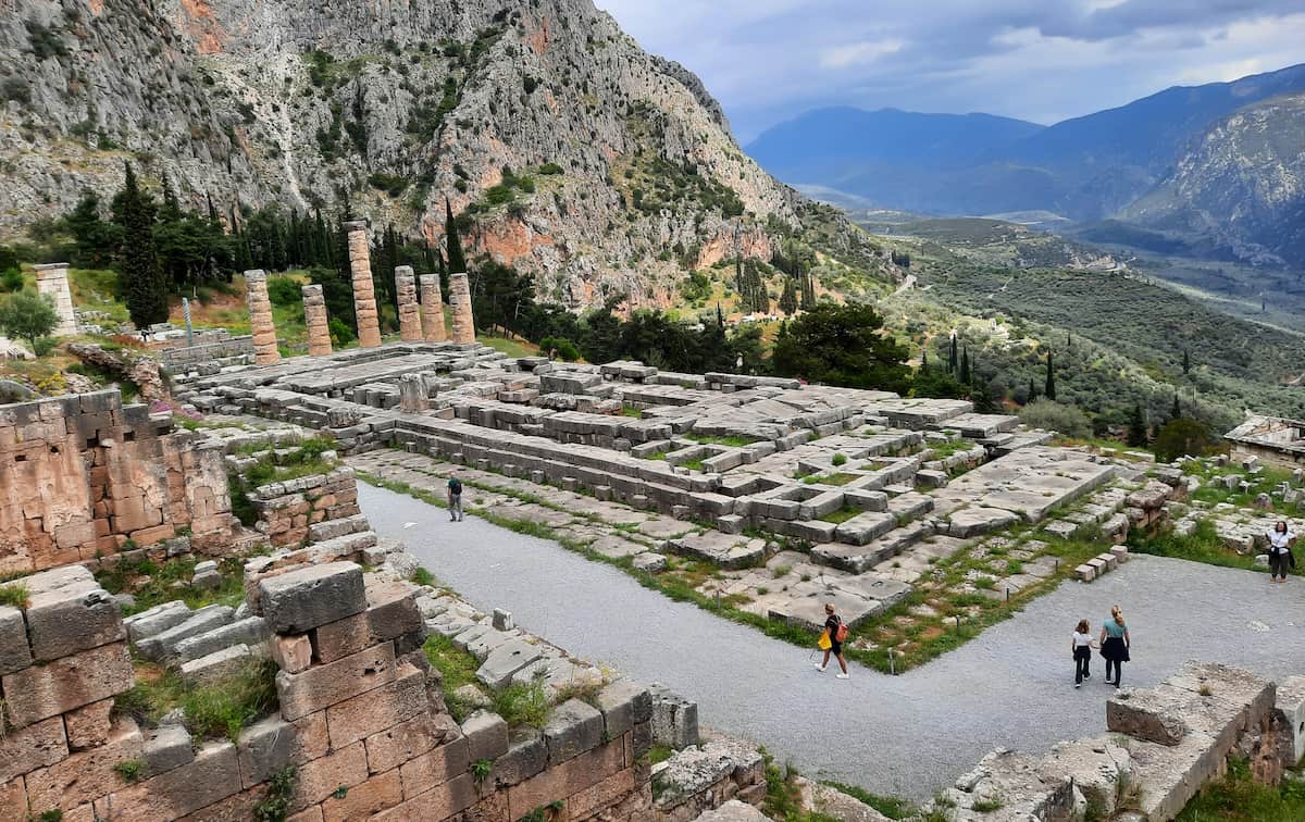 Ancient Ruins of Delphi Ancient Ruins of Delphi
