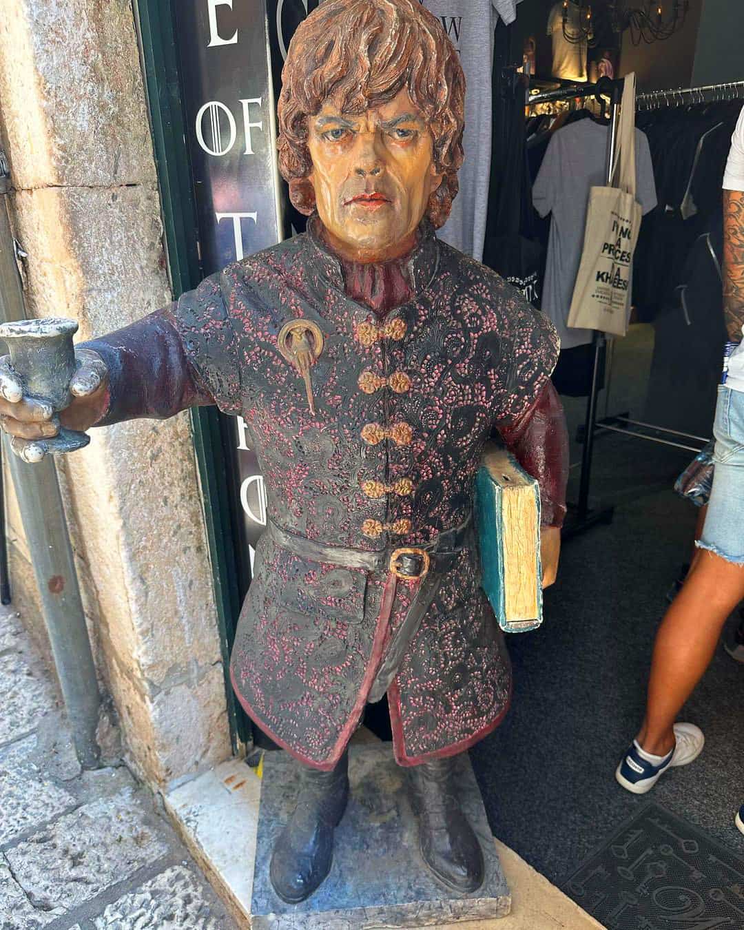 Dubrovnik Tyrion Statue Dubrovnik Tyrion Statue