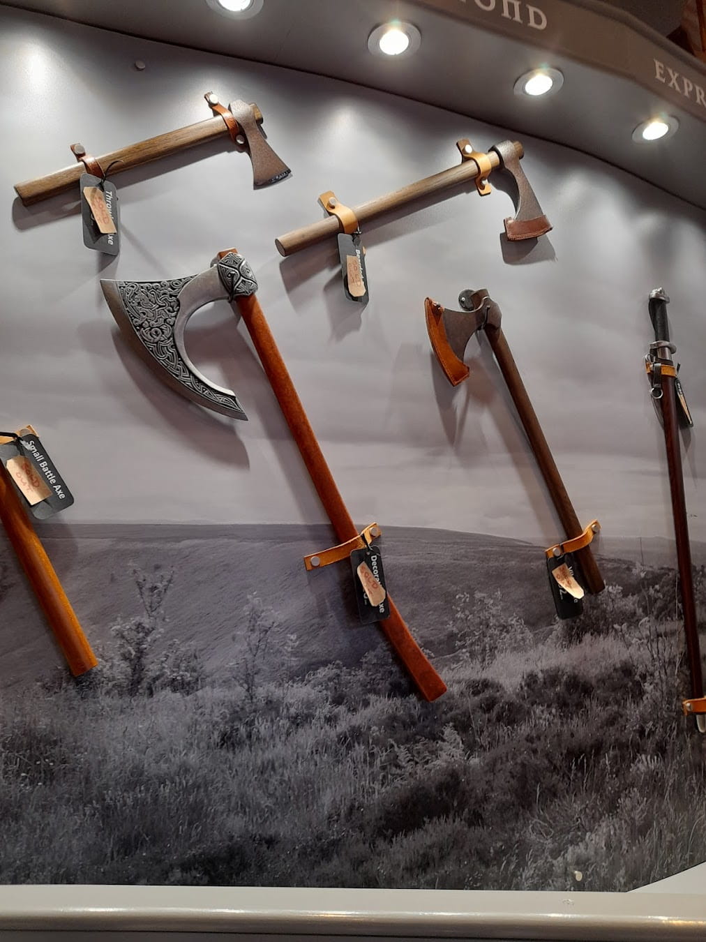 JORVIK Viking Centre Weapons, England JORVIK Viking Centre Weapons, England