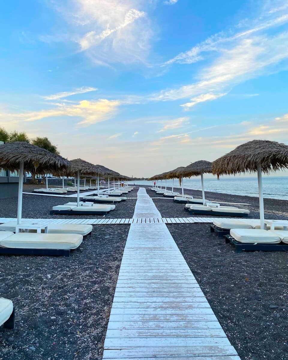 Kamari beach, Thira Kamari beach, Thira