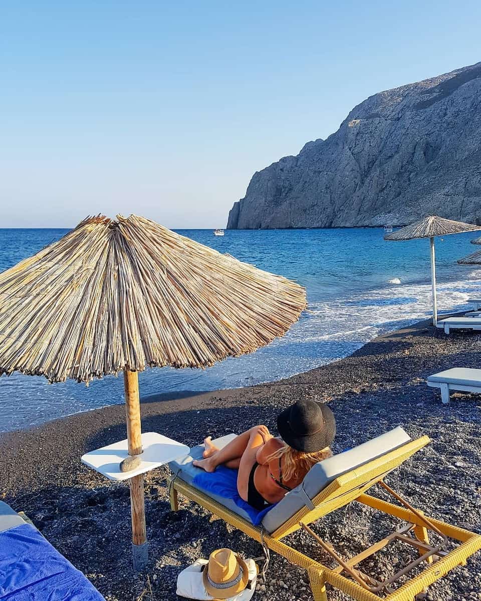Kamari beach, Thira Kamari beach, Thira