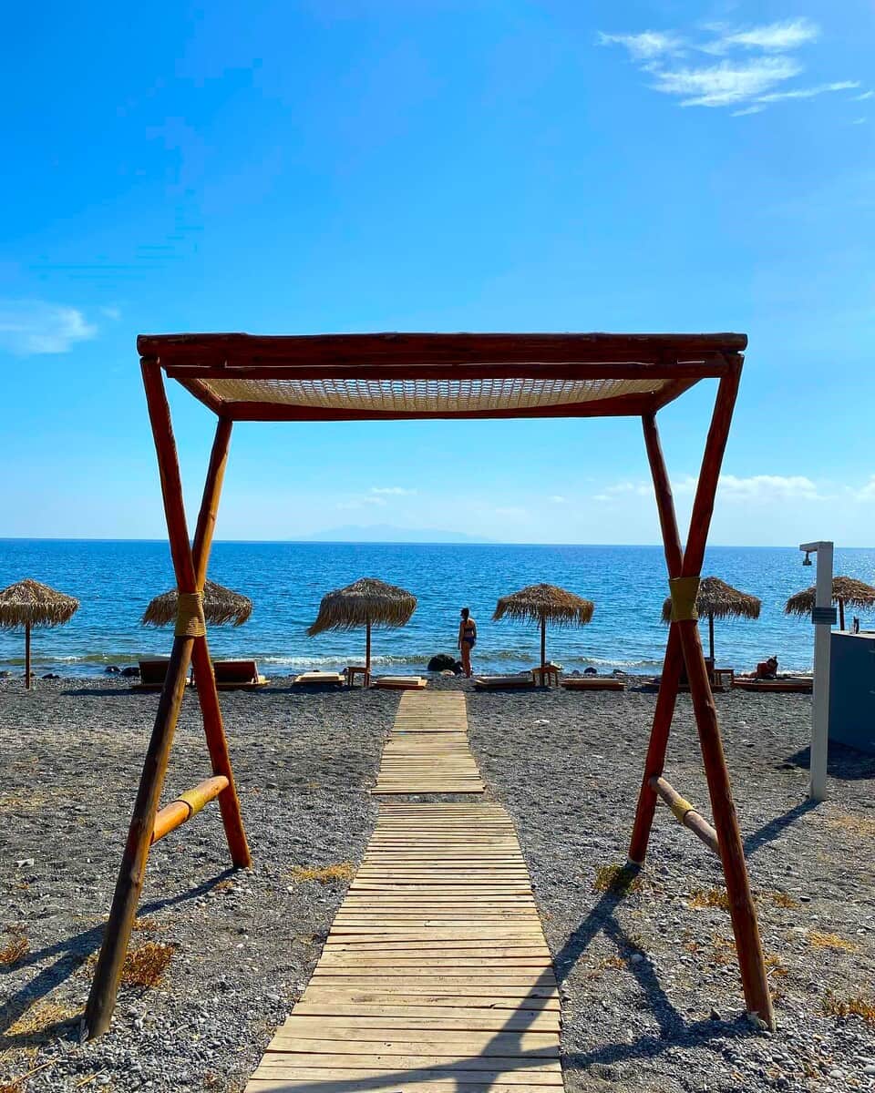 Kamari beach, Thira Kamari beach, Thira