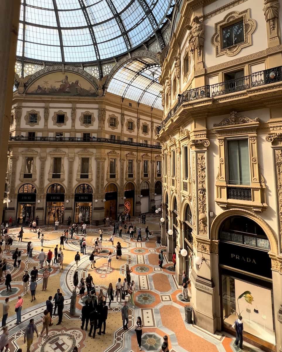 Milan, Galleria Vittorio Emanuele II Milan, Galleria Vittorio Emanuele II