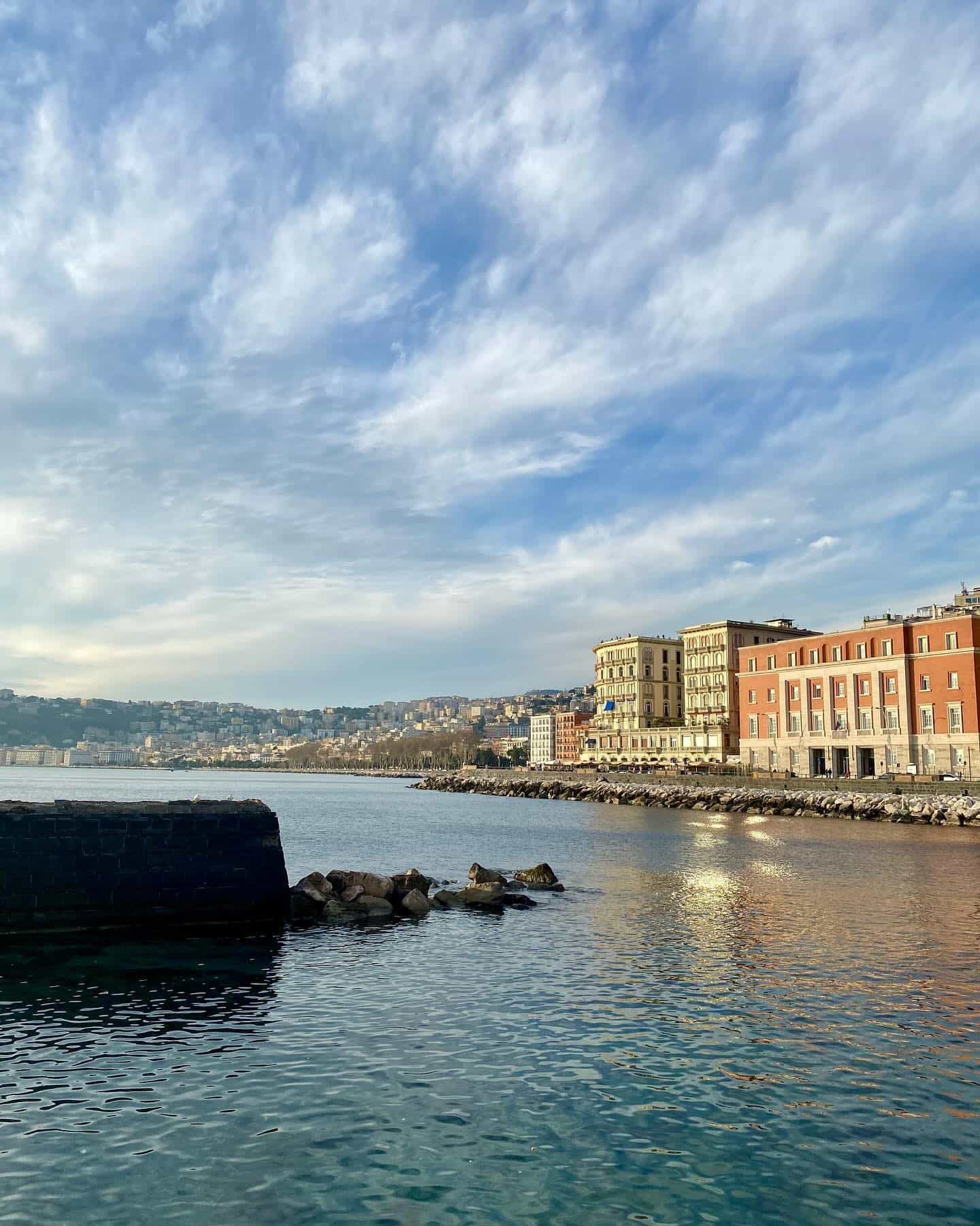 Naples' Lungomare, Italy Naples' Lungomare, Italy