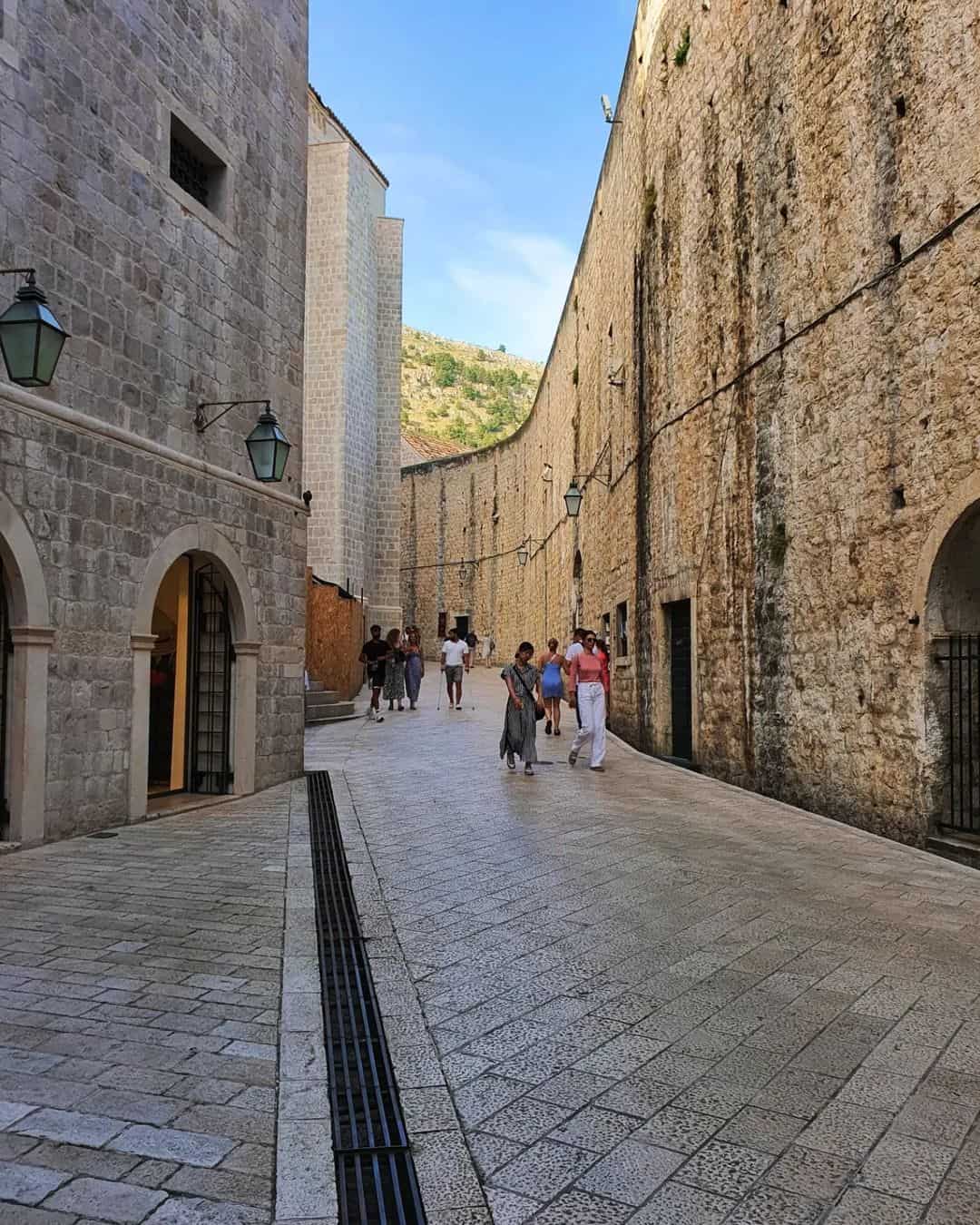 Near Minceta Tower, Dubrovnik Near Minceta Tower, Dubrovnik