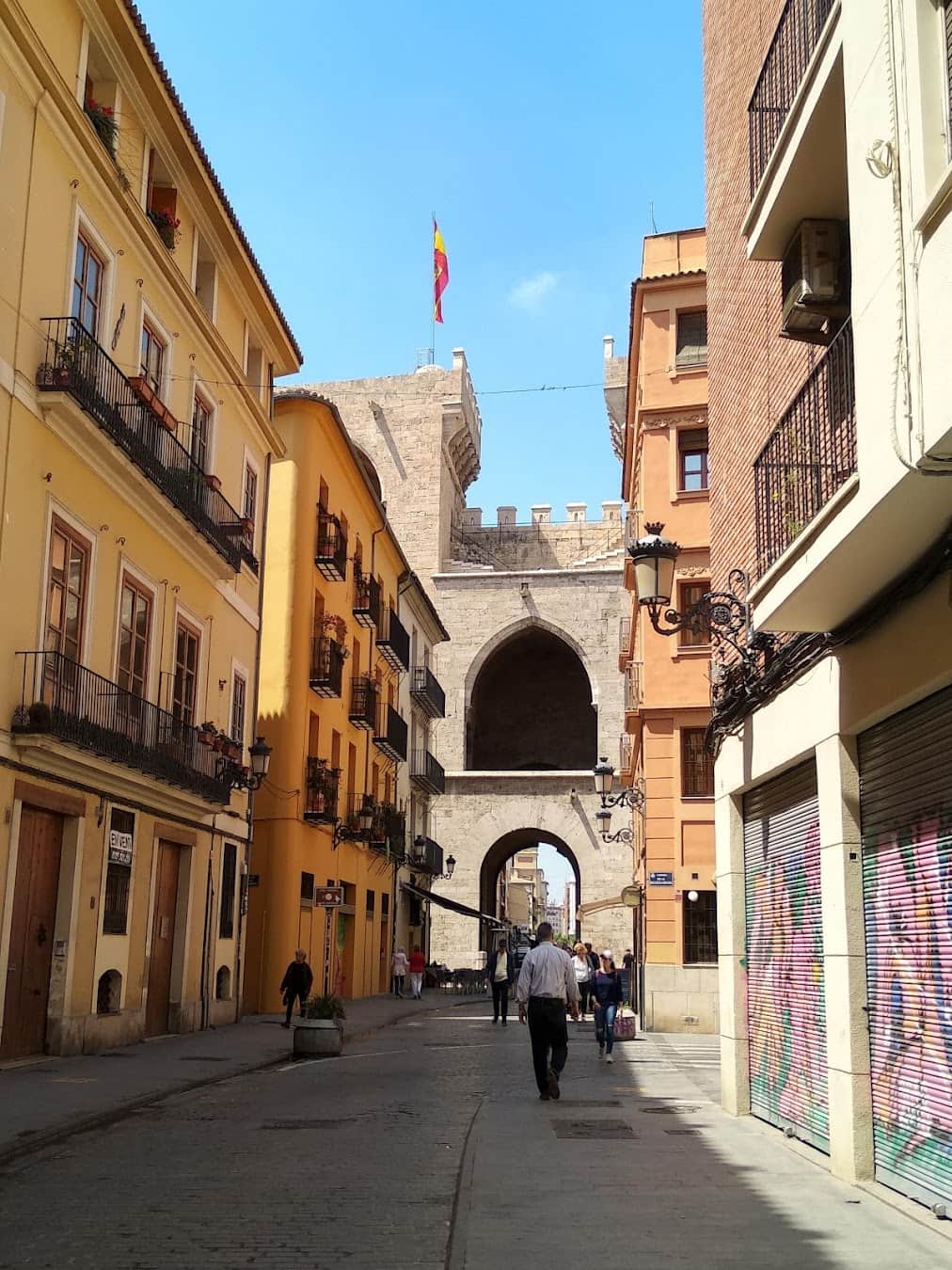 Old Town Streets, Spain Old Town Streets, Spain