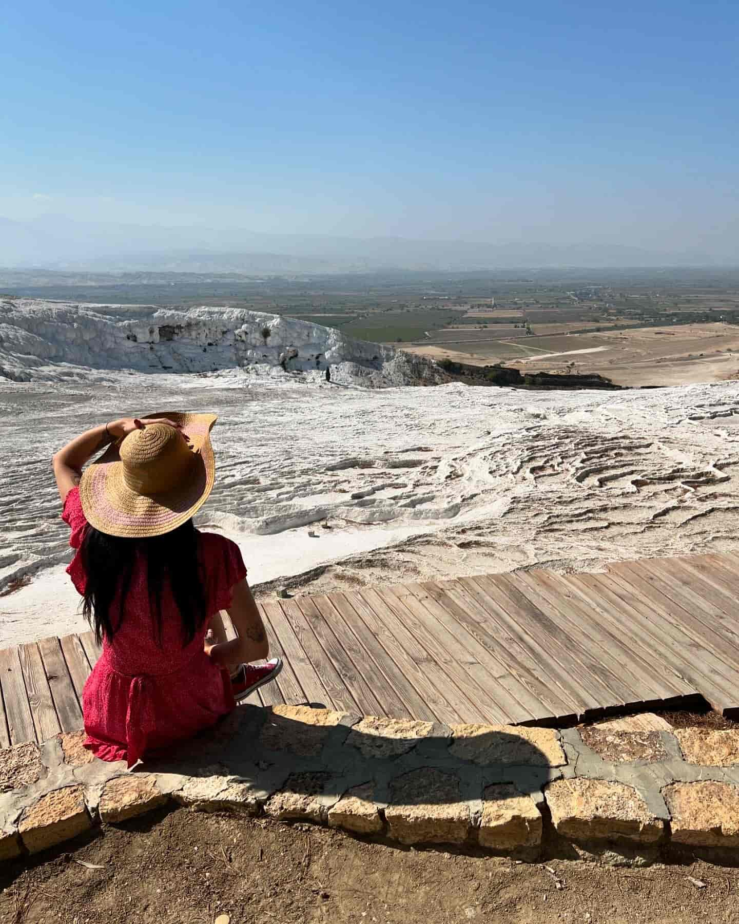Pamukkale Good View, Turkey Pamukkale Good View, Turkey