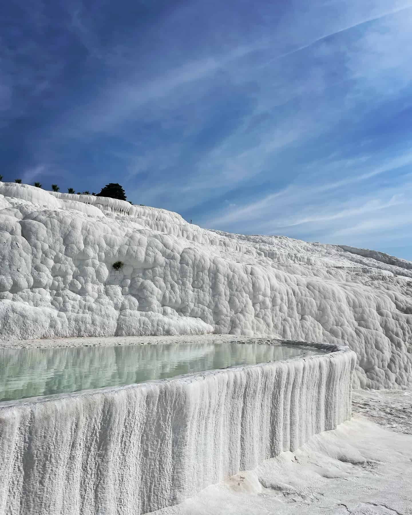 Pamukkale White Hill, Turkey Pamukkale White Hill, Turkey