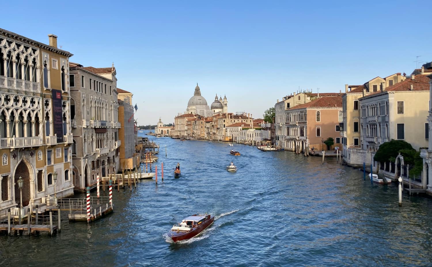 Views from Ponte dell'Accademia Views from Ponte dell'Accademia