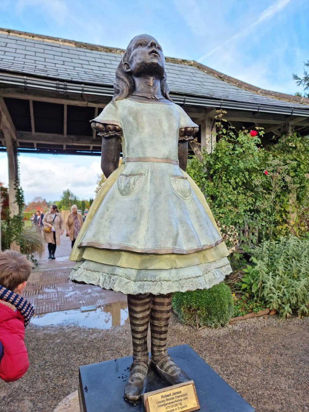 RHS Garden Harlow Carr Statue, England RHS Garden Harlow Carr Statue, England