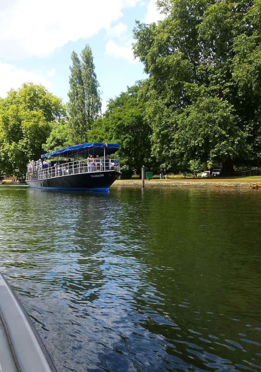 Punt on the River Cherwell Punt on the River Cherwell