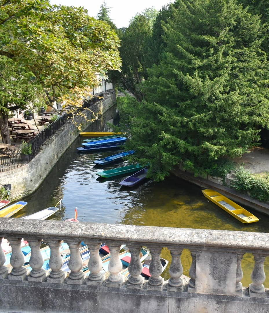 Punt on the River Cherwell Punt on the River Cherwell