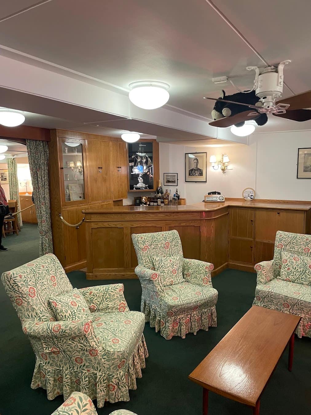Royal Yacht Britannia Recreation Room, Scotland Royal Yacht Britannia Recreation Room, Scotland