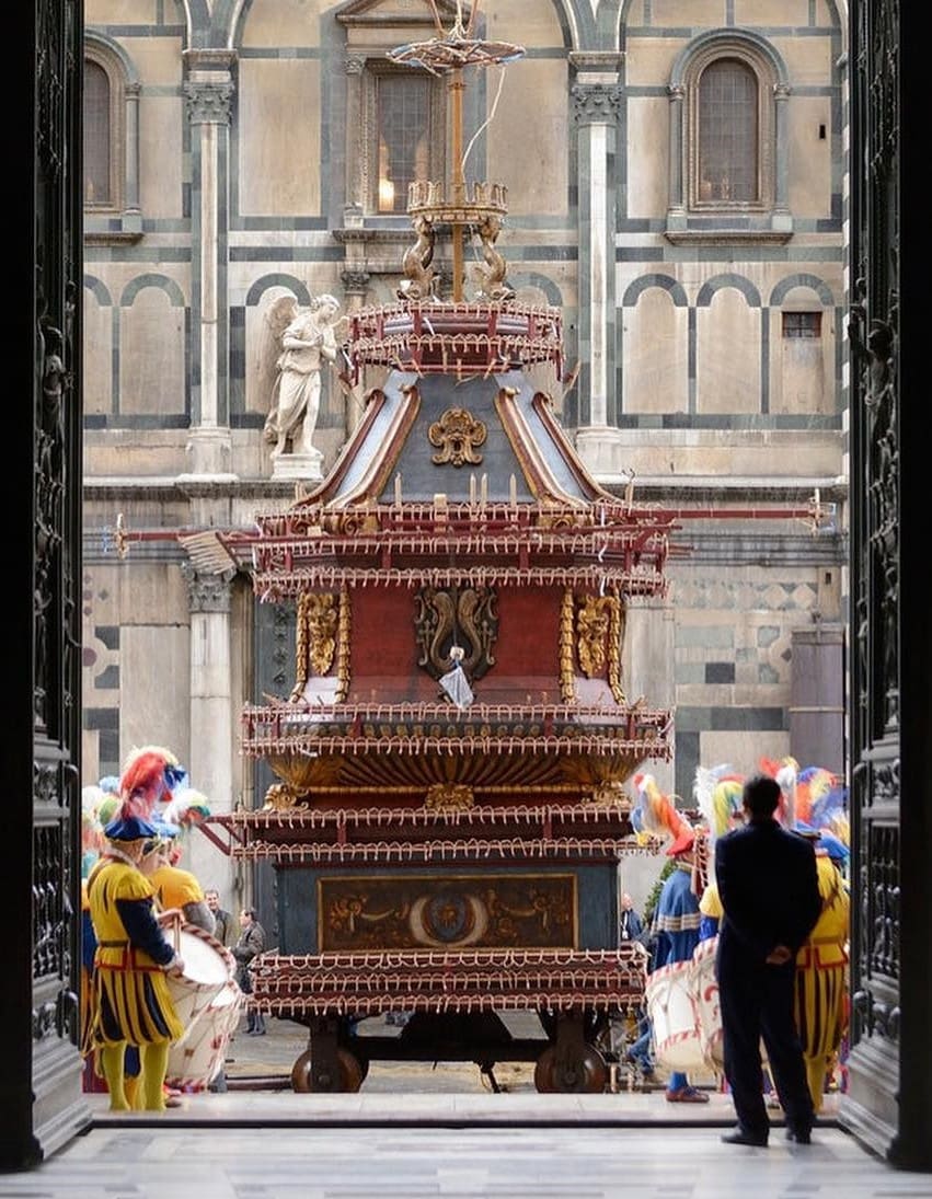 Scoppio del Carro, Florence Scoppio del Carro, Florence