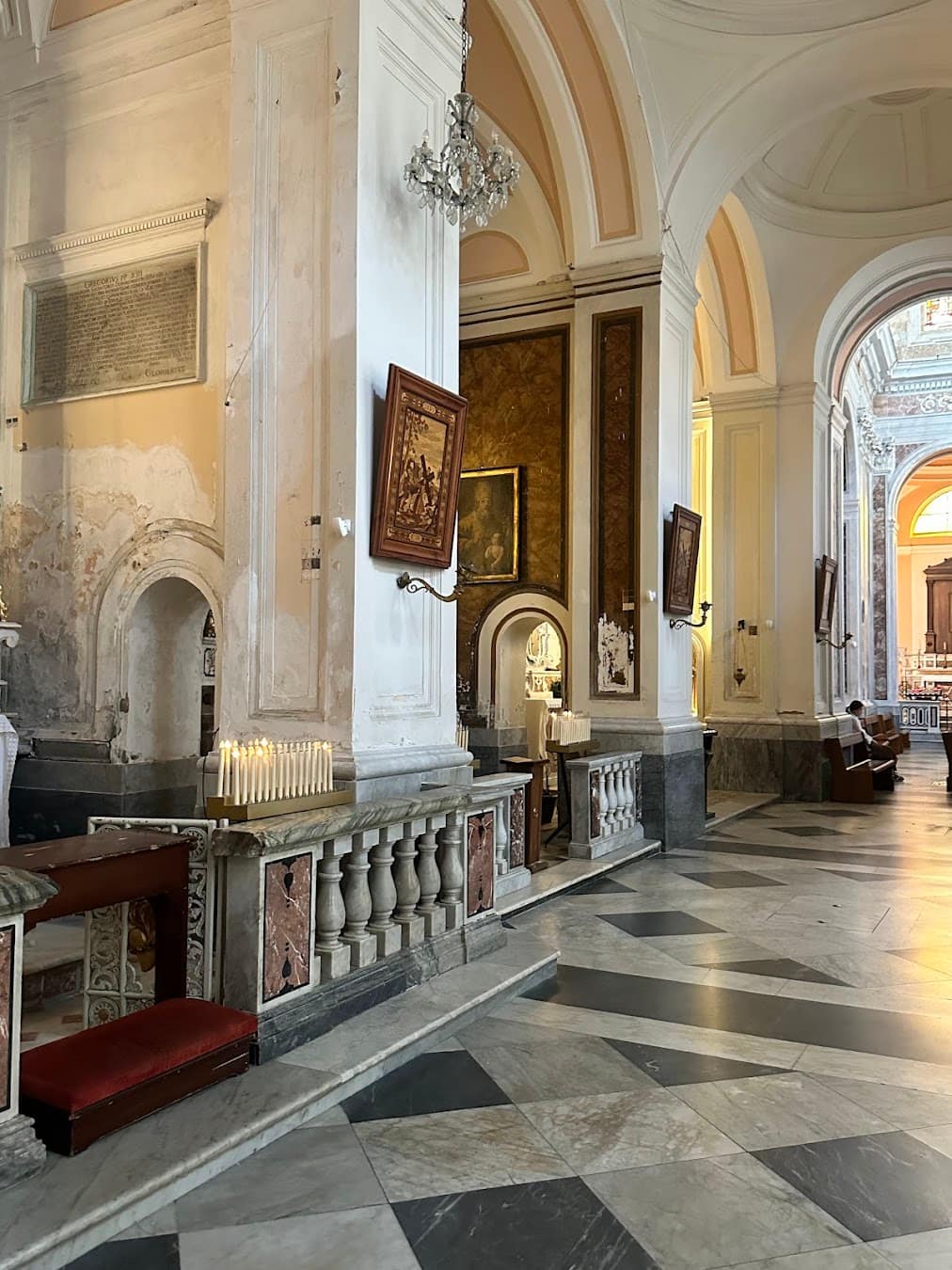 The Duomo di Sorrento Inside, Italy The Duomo di Sorrento Inside, Italy