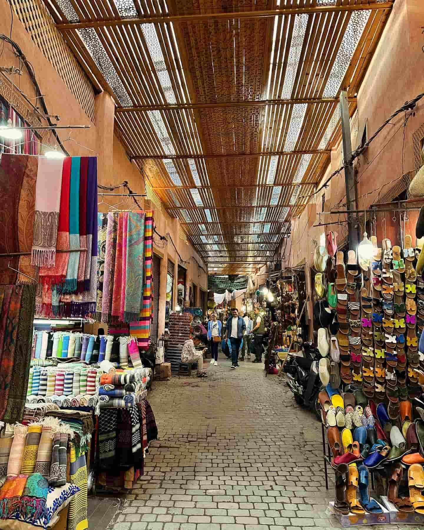 The souks of Marrakech The souks of Marrakech