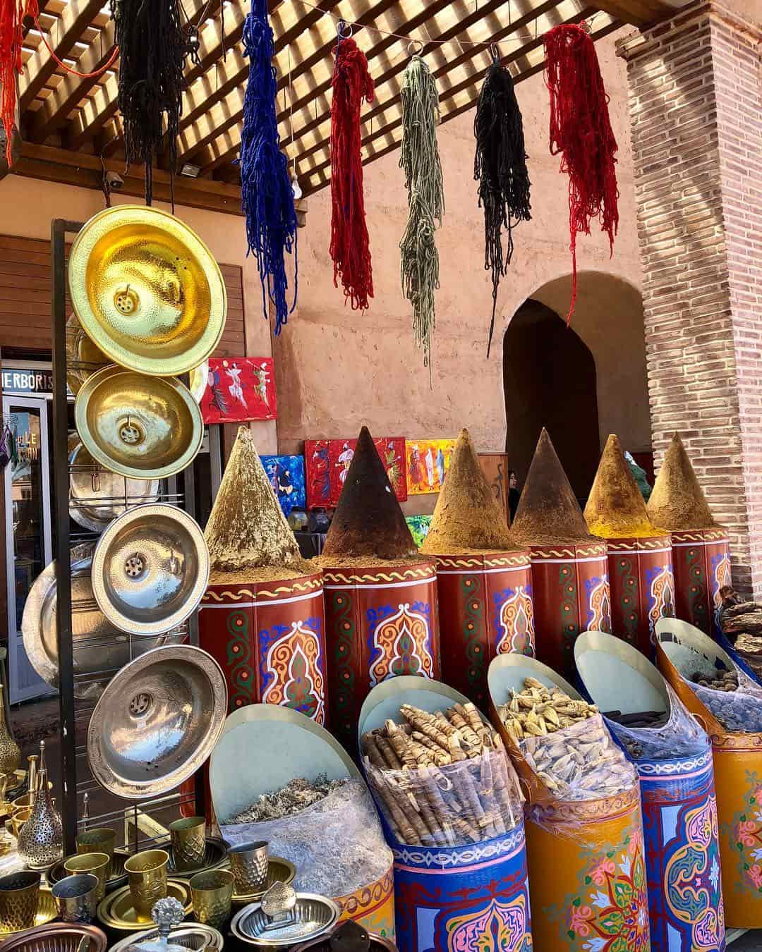 The souks of Marrakech The souks of Marrakech