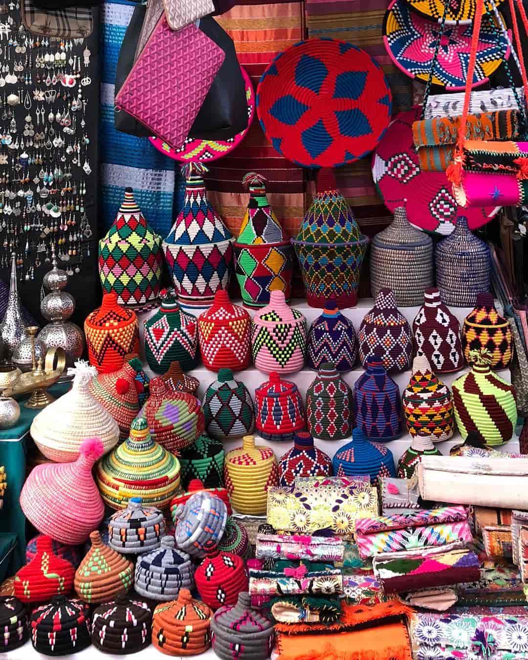 The souks of Marrakech The souks of Marrakech
