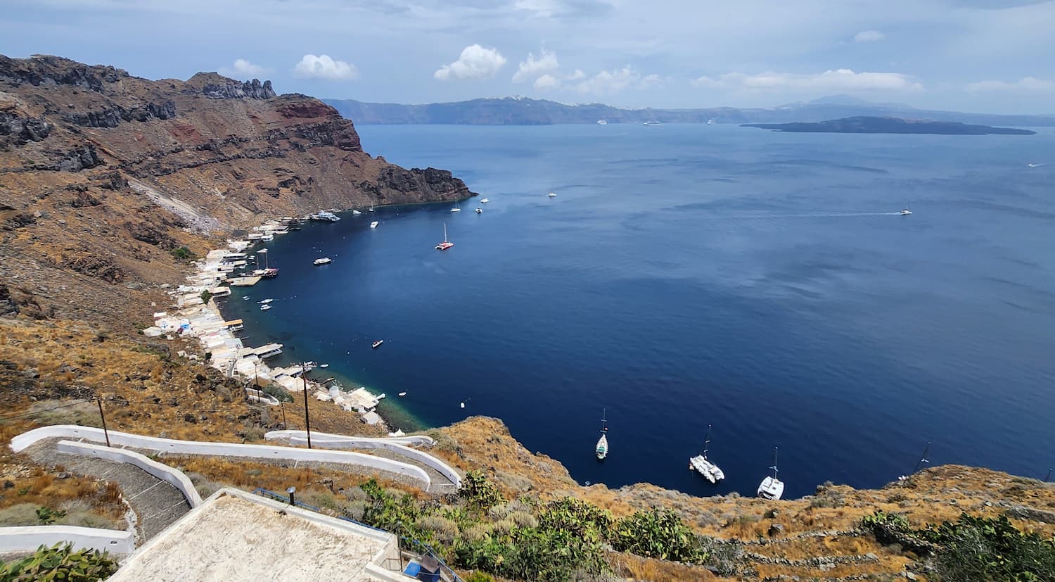 Thirassia Island, Santorini Thirassia Island, Santorini