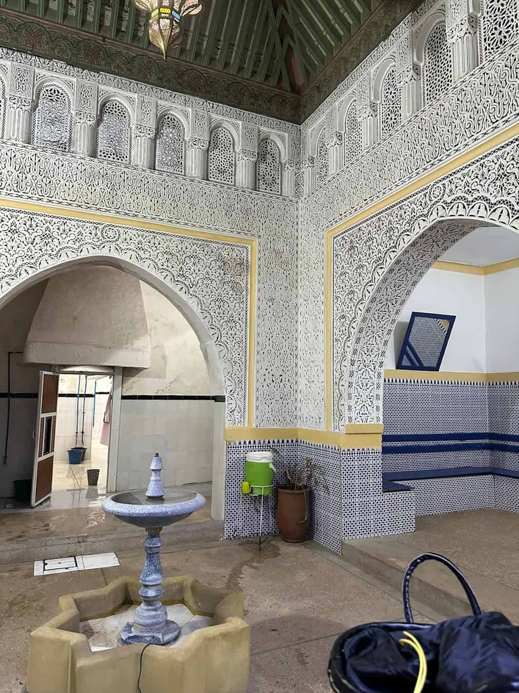 Traditional Hammam Inside, Marrakech Traditional Hammam Inside, Marrakech