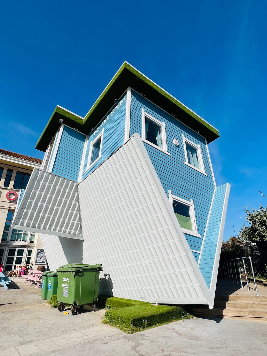 Upside Down House Bournemouth Beach Upside Down House Bournemouth Beach