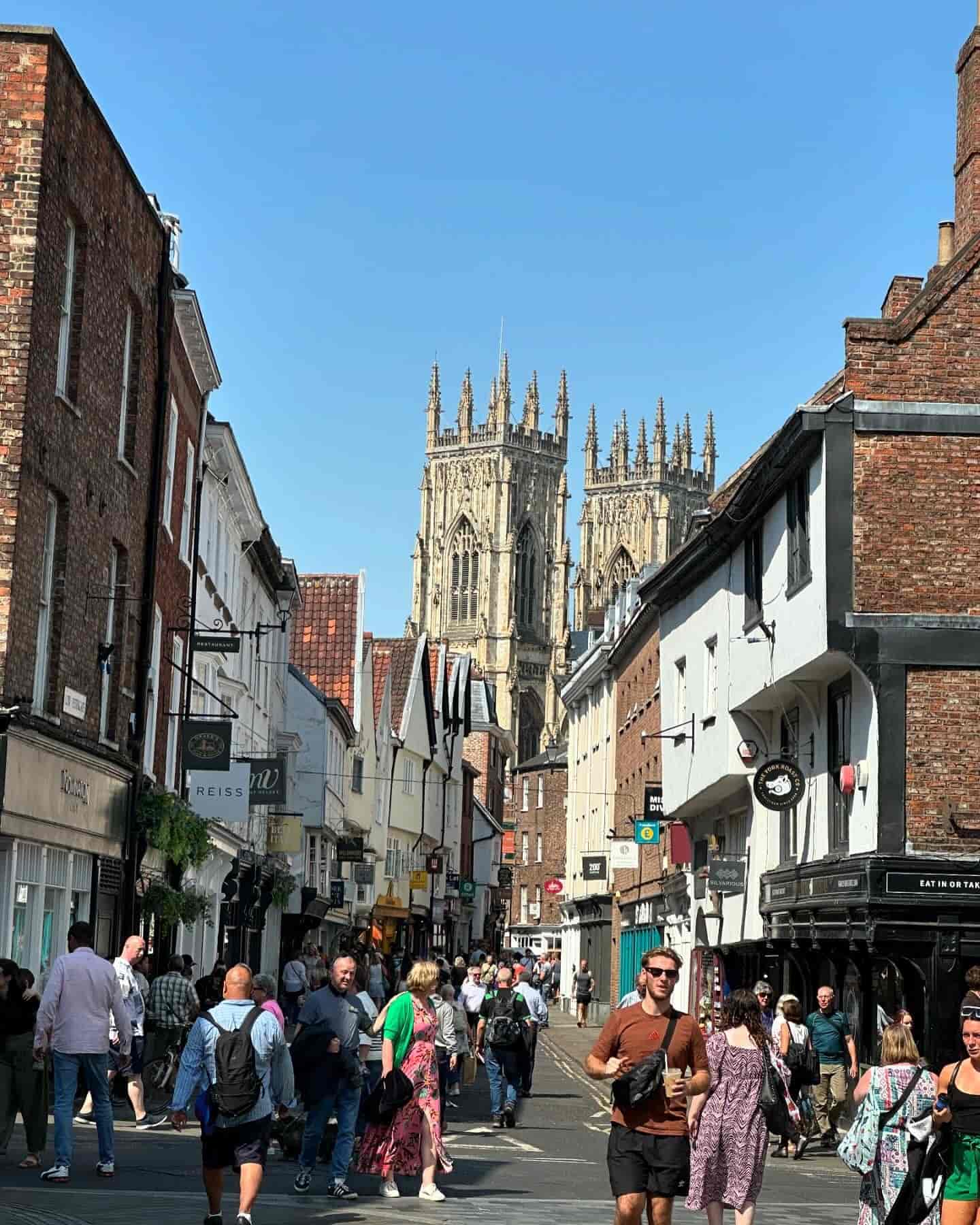 York View of the Towers, England York View of the Towers, England