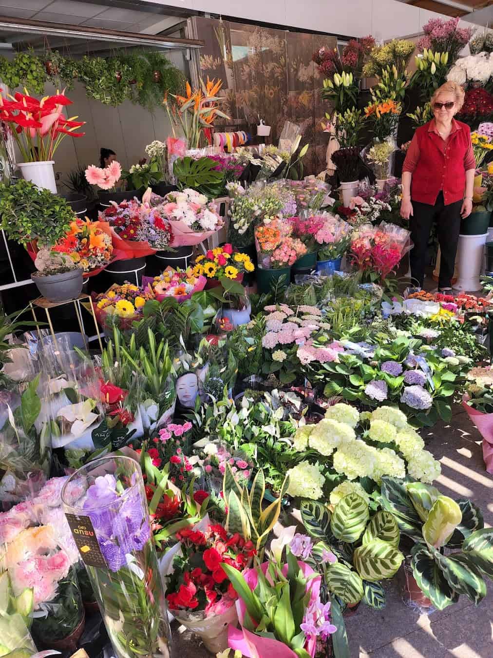 Alicante Central Market Flowers, Spain Alicante Central Market Flowers, Spain