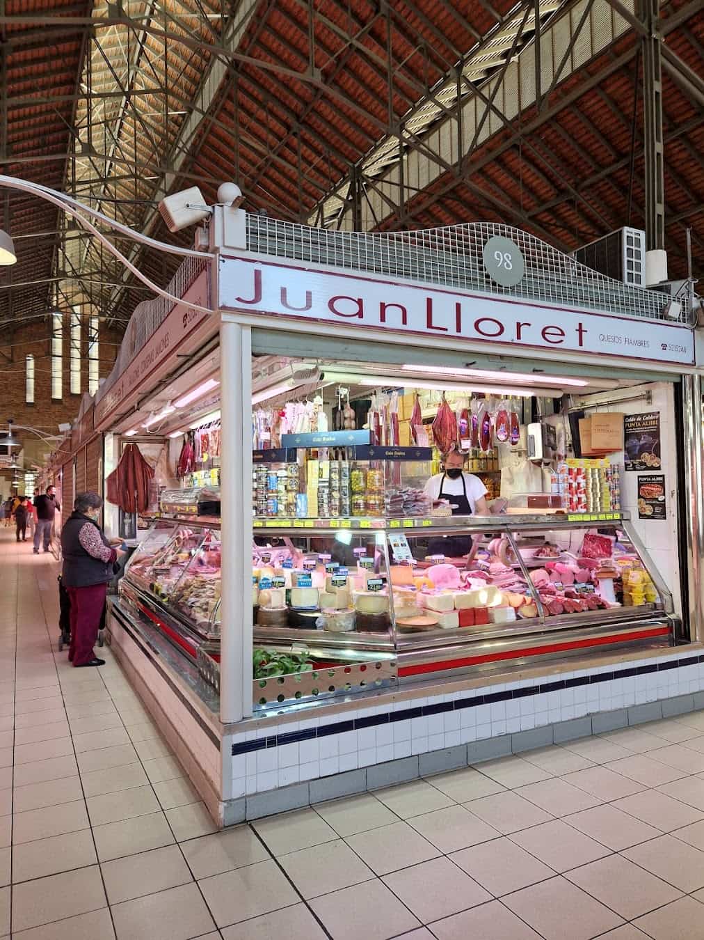 Alicante Central Market Inside, Spain Alicante Central Market Inside, Spain