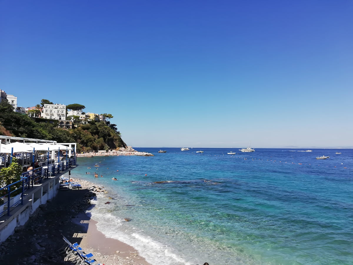 Amalfi, Spiaggia Grande Beach Amalfi, Spiaggia Grande Beach