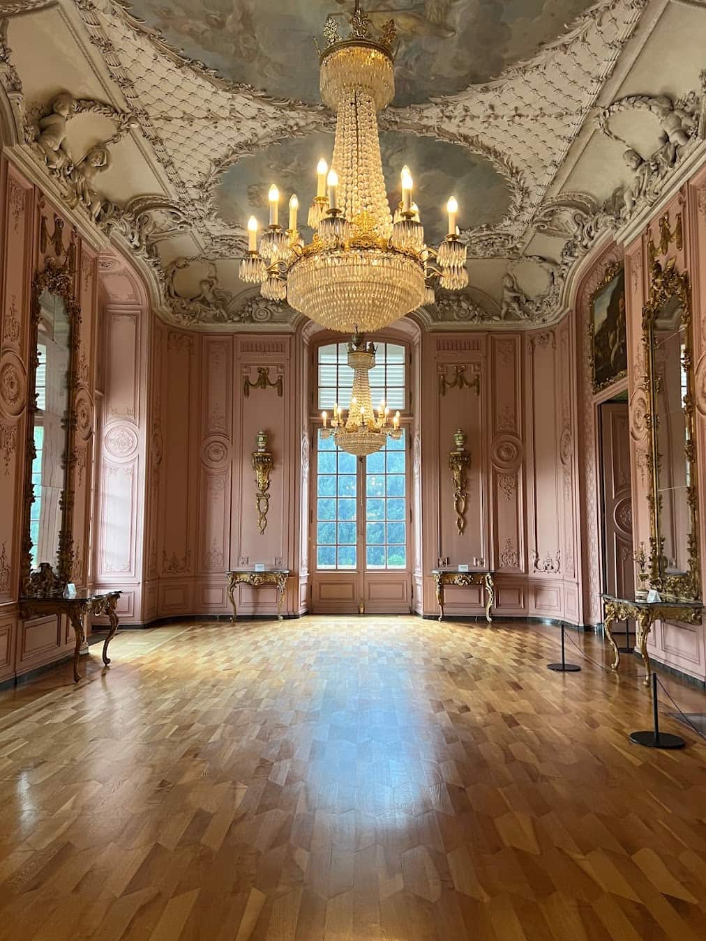 Benrath Palace Inside, Germany Benrath Palace Inside, Germany