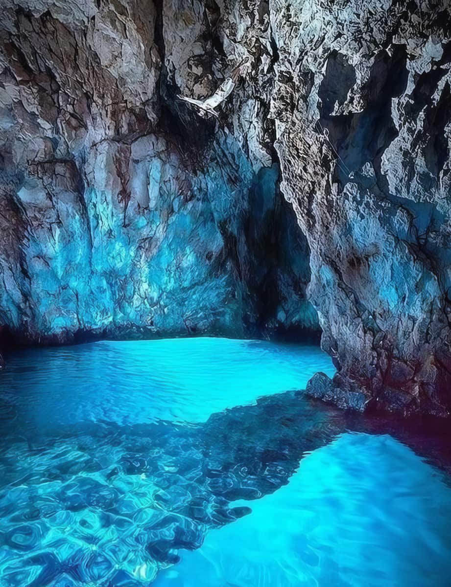 Biševo Island, Blue Cave Biševo Island, Blue Cave