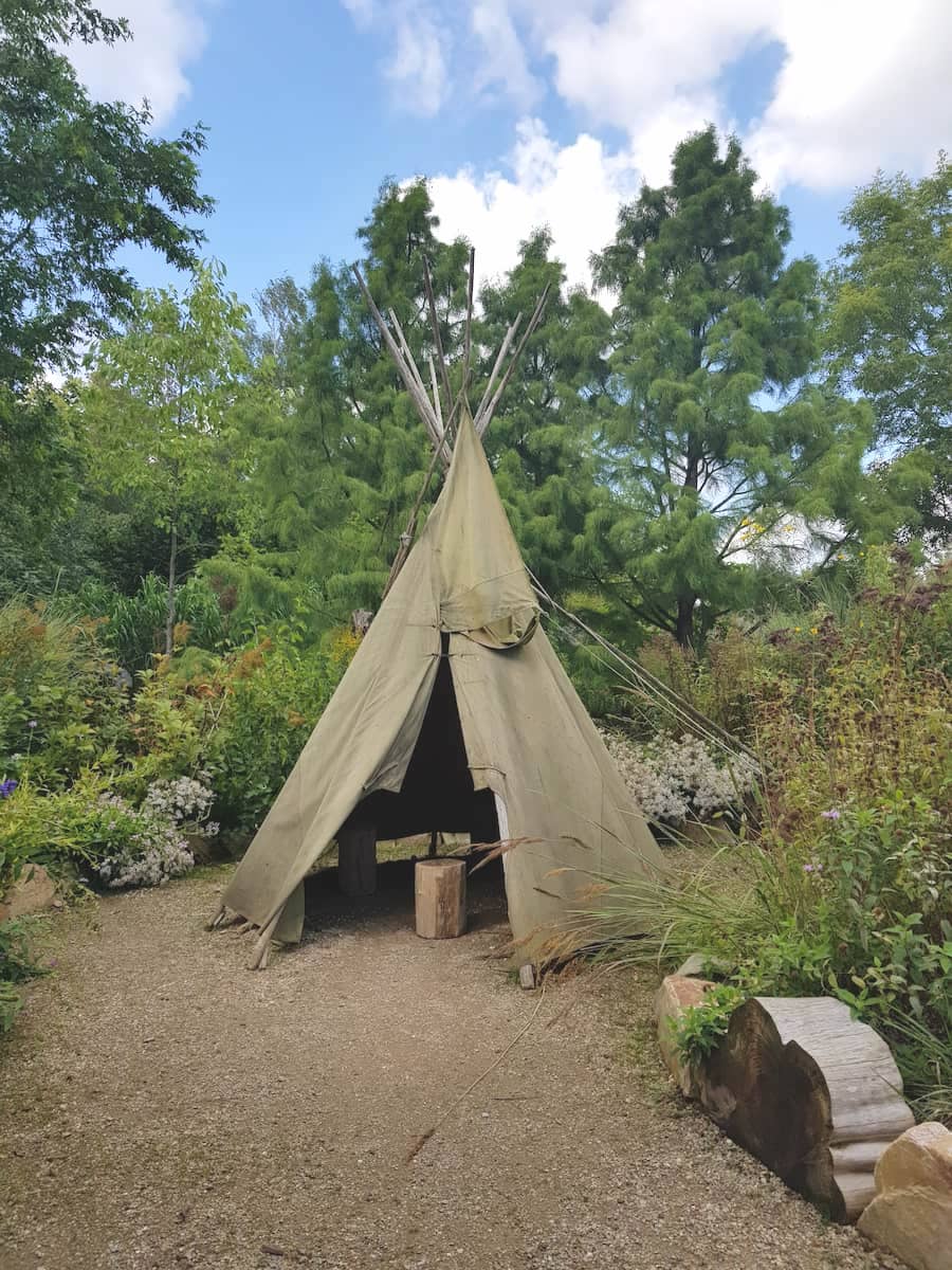 Camping Tent, Botanical Gardens at Utrecht University Camping Tent, Botanical Gardens at Utrecht University