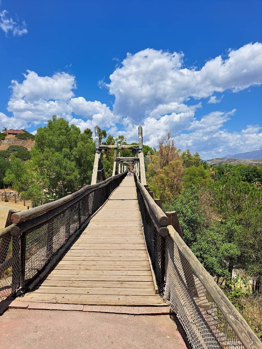 Bridge in Selwo Park, Marbella Bridge in Selwo Park, Marbella