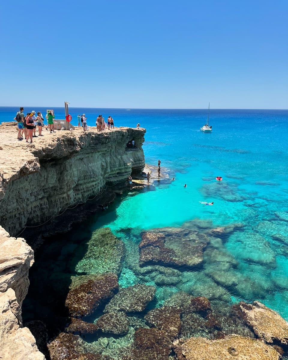 Cape Greco & Blue Lagoon, Cypr Cape Greco & Blue Lagoon, Cypr