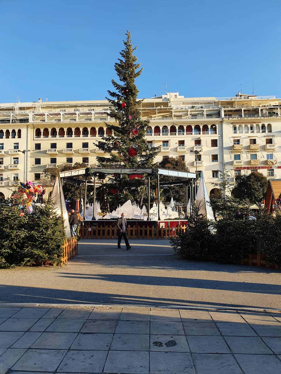 Christmas Aristotelous Square Thessaloniki Christmas Aristotelous Square Thessaloniki