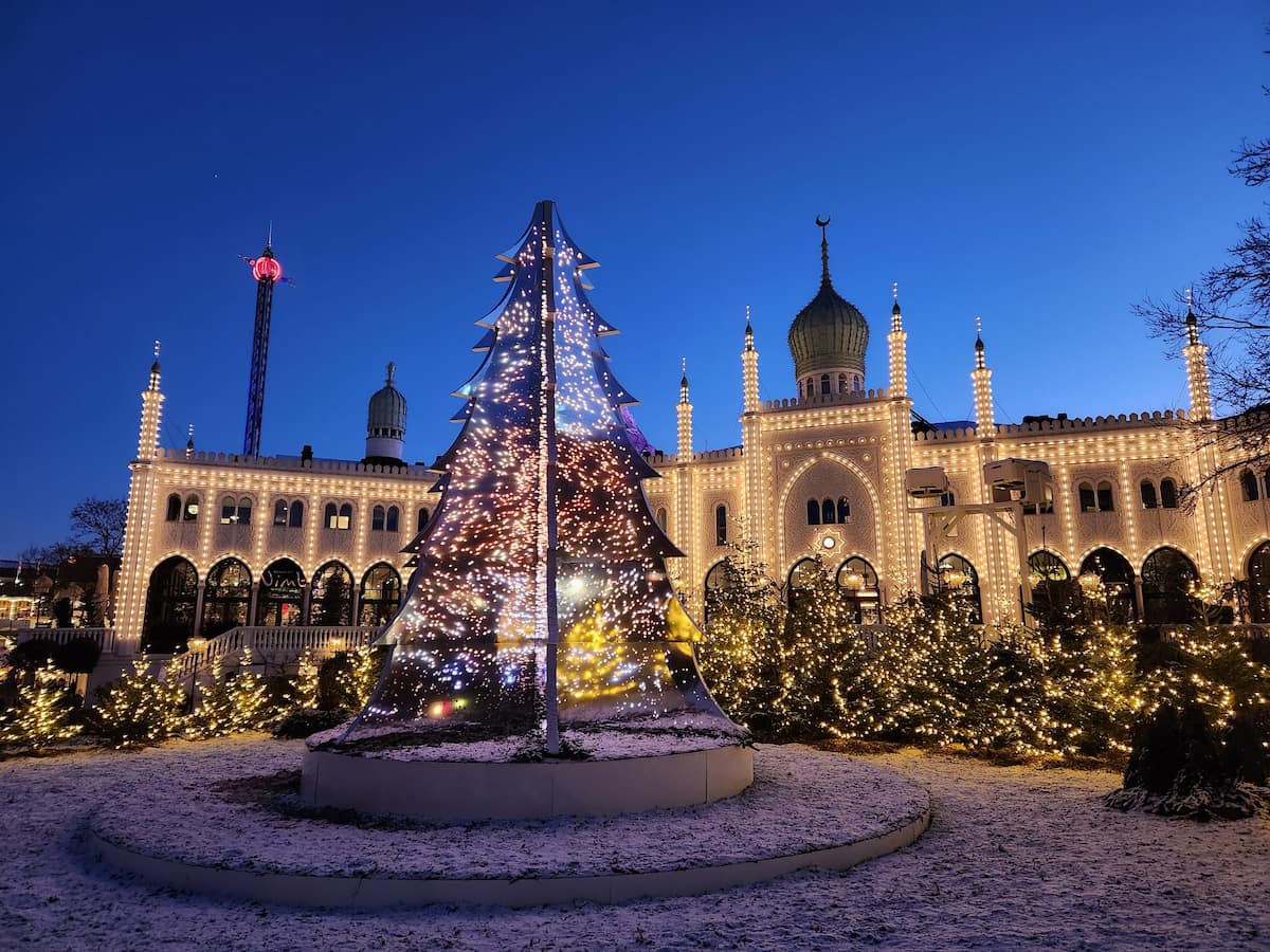 Christmas Tivoli Gardens Copenhagen Christmas Tivoli Gardens Copenhagen