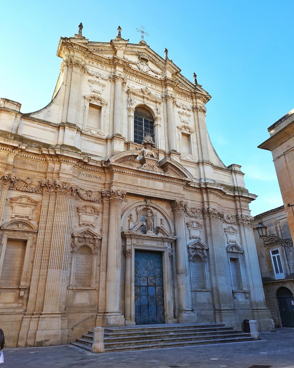 Church of Saint Irene Lecce Church of Saint Irene Lecce