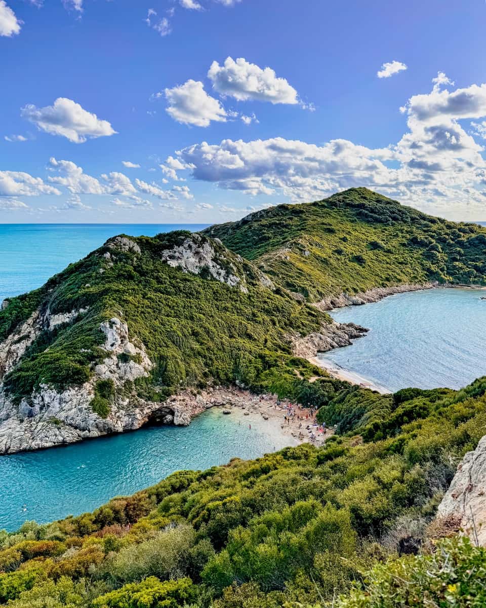 Corfu Beach, Greece Corfu Beach, Greece