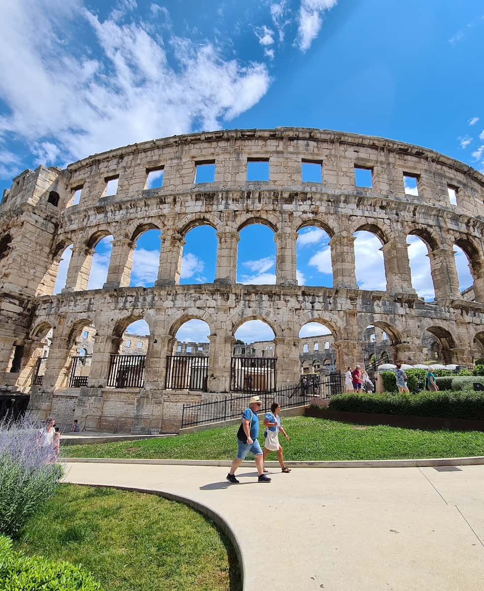 Croatia, Pula Amphitheater Croatia, Pula Amphitheater