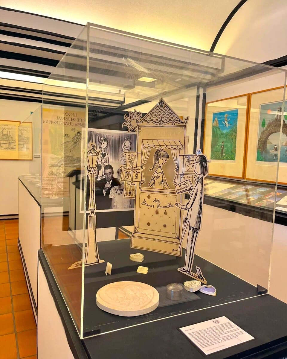 Exhibition in Musée Peynet Exhibition in Musée Peynet