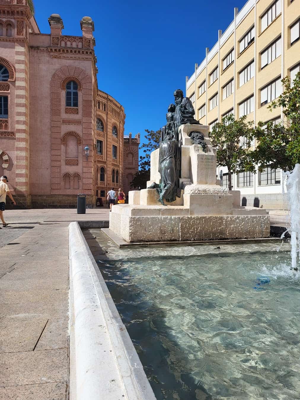 Falla Theatre Fountain, Spain Falla Theatre Fountain, Spain