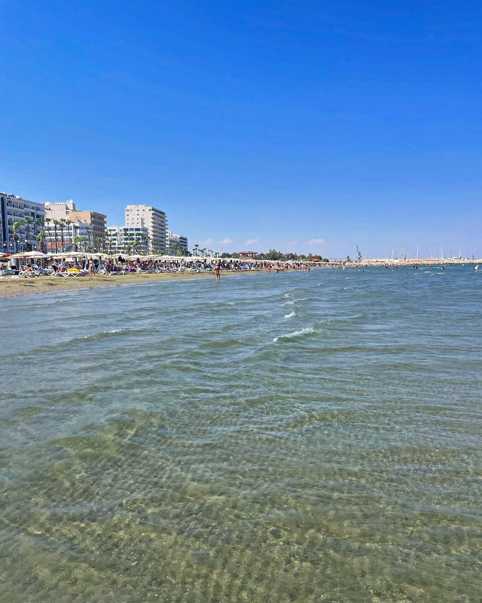 Finikoudes Beach, Larnaca Finikoudes Beach, Larnaca